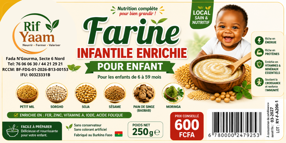 Farine Infantile enrichie
