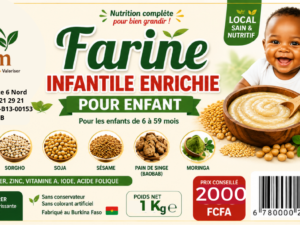 FARINE INFANTILE ENRICHIE 1Kg